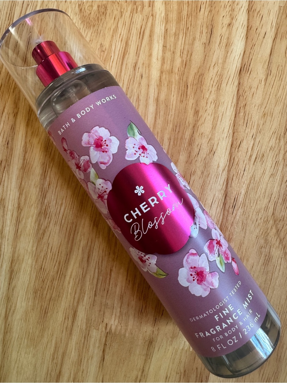 Bath & Body Works Cherry Blossom Fine Fragrance Mist - Pink Floral